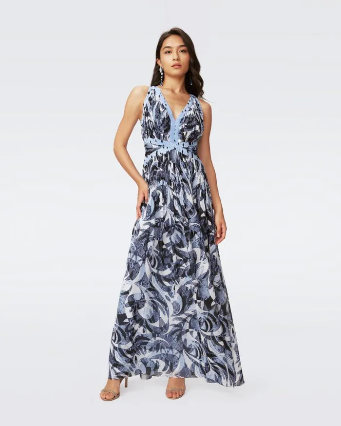 DVF Dresses Women Levada Dress Huge Serpent Dance