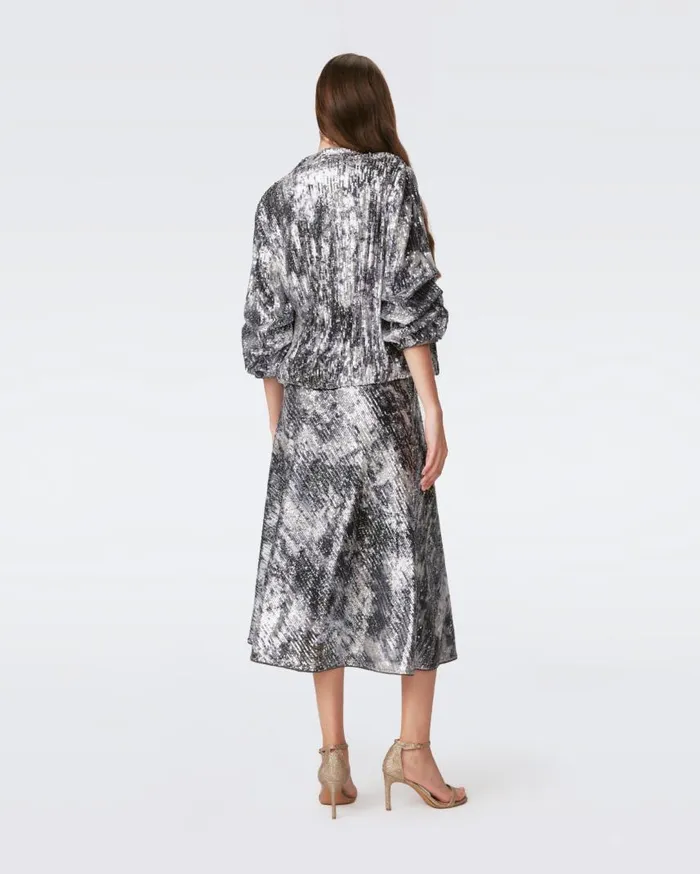 DVF Jackets and Coats Women Laredo Jacket Shadow Dancer Black