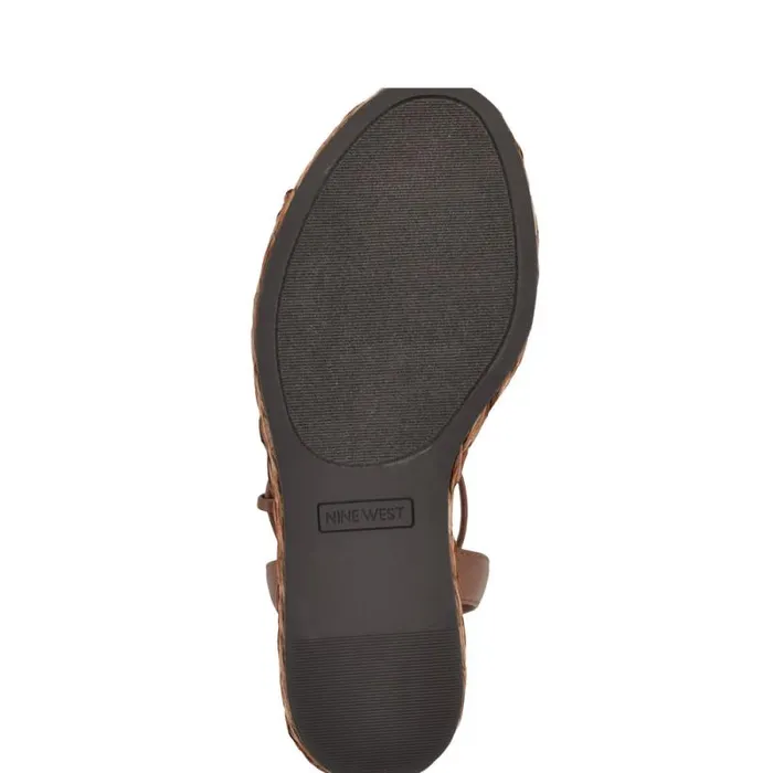 Eaden Woven Wedge Sandals Brown Women Nine West Sandals Eaden Woven Wedge Sandals Brown Women Nine West Sandals