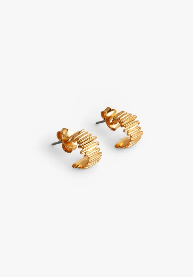 Earrings Women Hush Lanie Hoop Earrings Gold