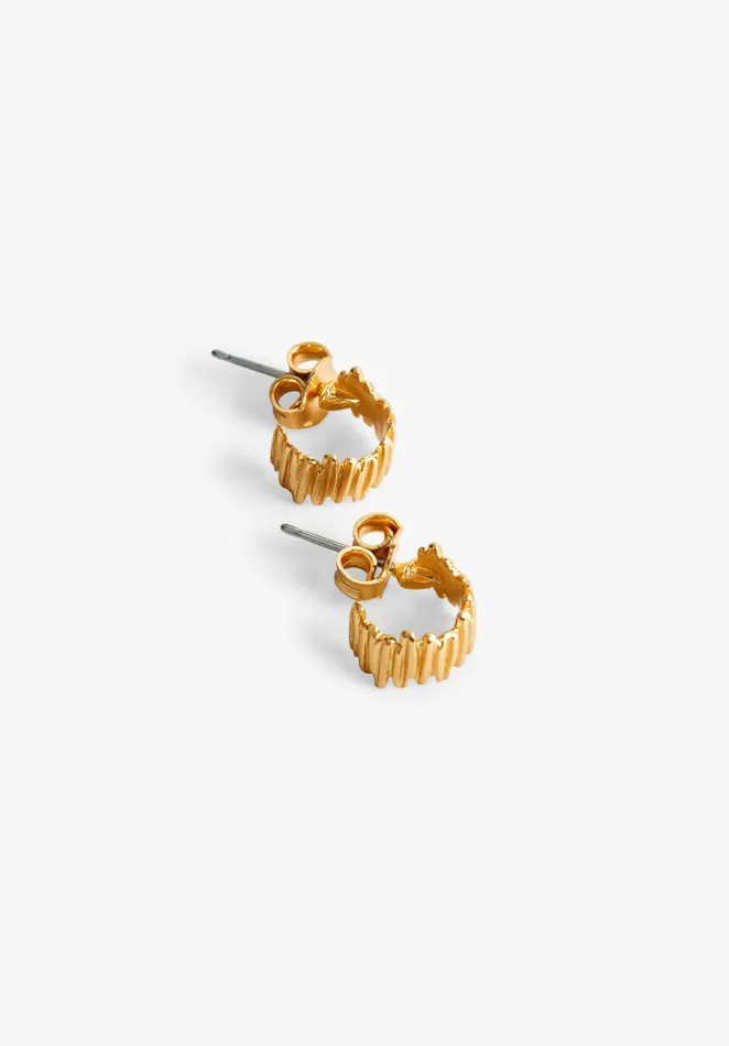 Earrings Women Hush Lanie Hoop Earrings Gold