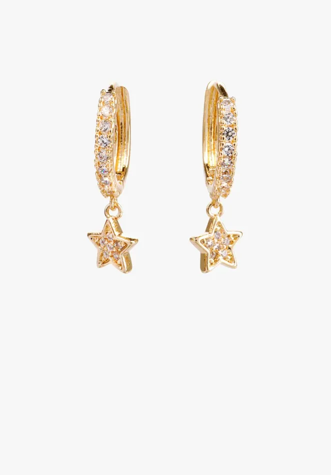 Earrings Women Hush Leticia Huggie Hoops Gold