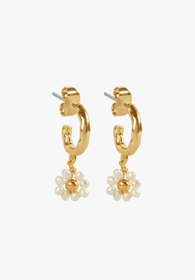 Earrings Women Hush Oriana Pearl Earrings Gold