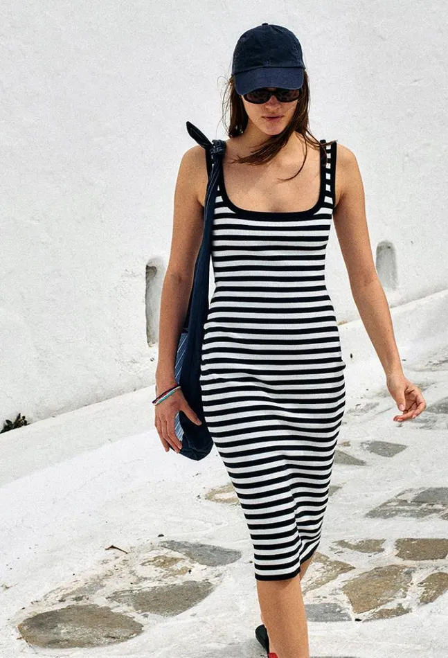 Elio Dress Black Women Ciao Lucia Knit Dresses