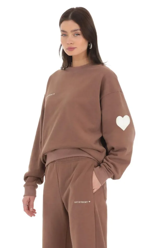 Embroidered Lucy Brown Women LUCY IN THE SKY Jumpers and Cardigans