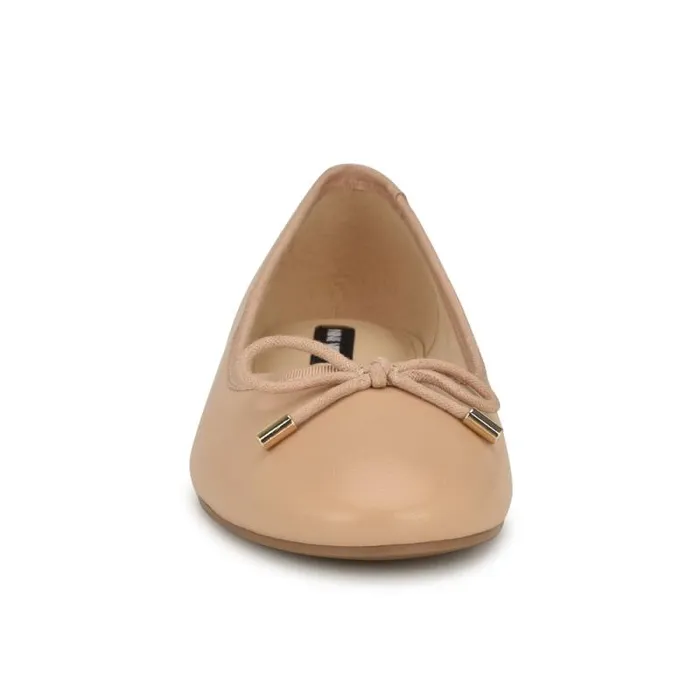 Estieyp Ballet Flats Blush Leather Women Nine West Flats Estieyp Ballet Flats Blush Leather Women Nine West Flats
