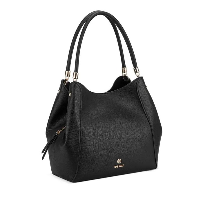 Etta Jet Set Carryall Black Women Nine West Satchels and Shoulder Bags Etta Jet Set Carryall Black Women Nine West Satchels and Shoulder Bags