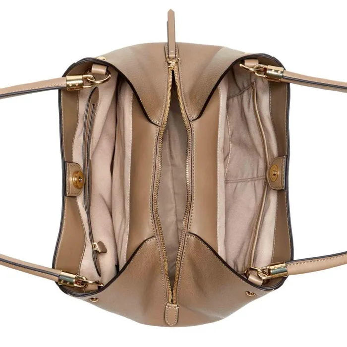 Etta Jet Set Carryall Dark Mushroom Women Nine West Satchels and Shoulder Bags Etta Jet Set Carryall Dark Mushroom Women Nine West Satchels and Shoulder Bags