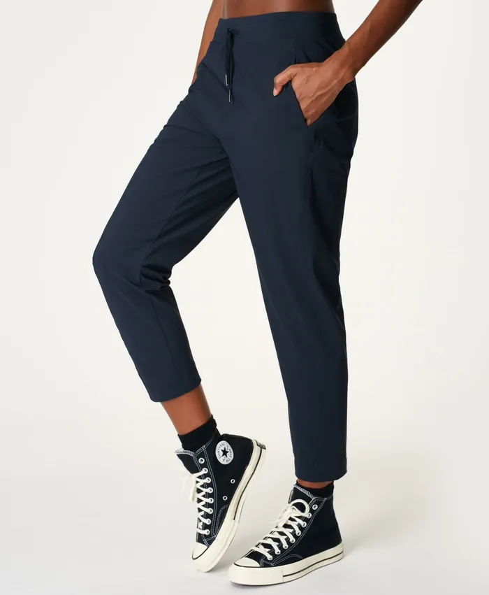 Explorer Trousers Navy Blue Trousers Sweaty Betty Women
