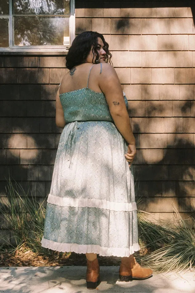 Extended Sizing The Emma Dress Extended Teal Trellis 8211 Christy Dawn Women Extended Sizing The Emma Dress Extended Teal Trellis 8211 Christy Dawn Women