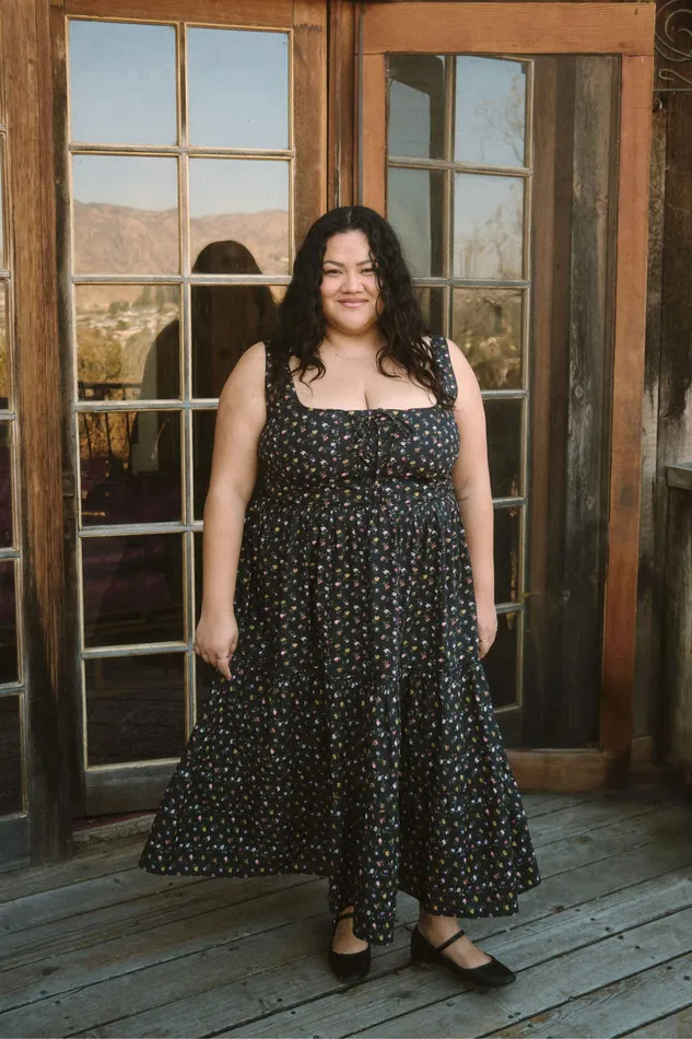 Extended Sizing Women The Adele Dress Extended Night Garden Christy Dawn