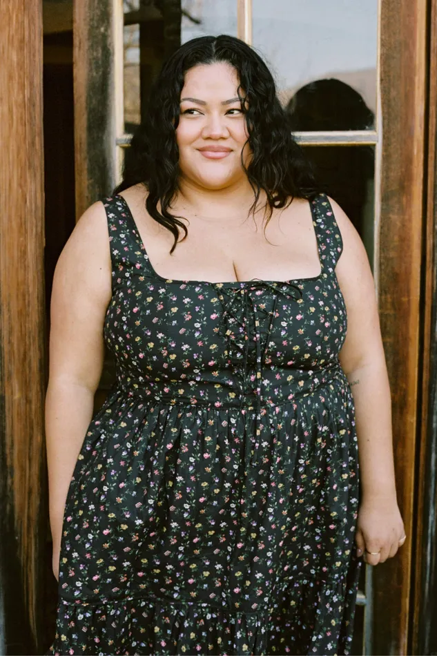 Extended Sizing Women The Adele Dress Extended Night Garden Christy Dawn Extended Sizing Women The Adele Dress Extended Night Garden Christy Dawn