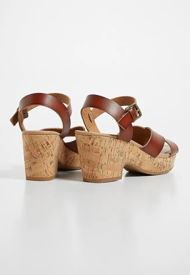 Fiona Strappy Wedge Sandal Women Maurices Heels and Wedges