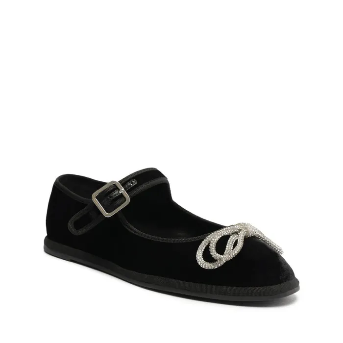 Flats Clarissa Lace Black Schutz Shoes Ballerinas