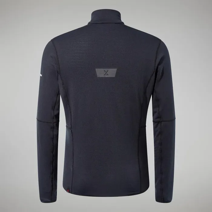 Fleece Men Berghaus MTN Arete LB Half Zip 8211 Black
