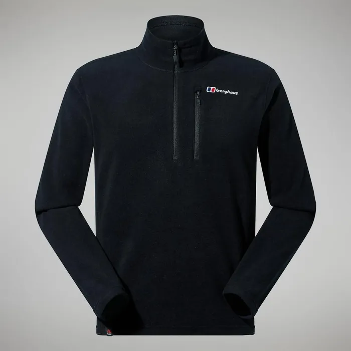 Fleece Men Berghaus Prism Micro Polartec Half Zip 8211 Black