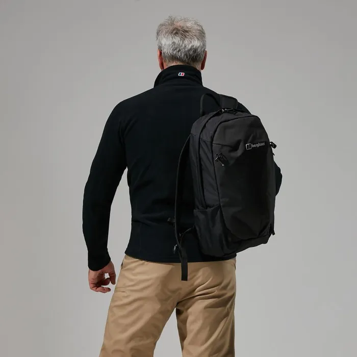 Fleece Men Berghaus Prism Micro Polartec Half Zip 8211 Black
