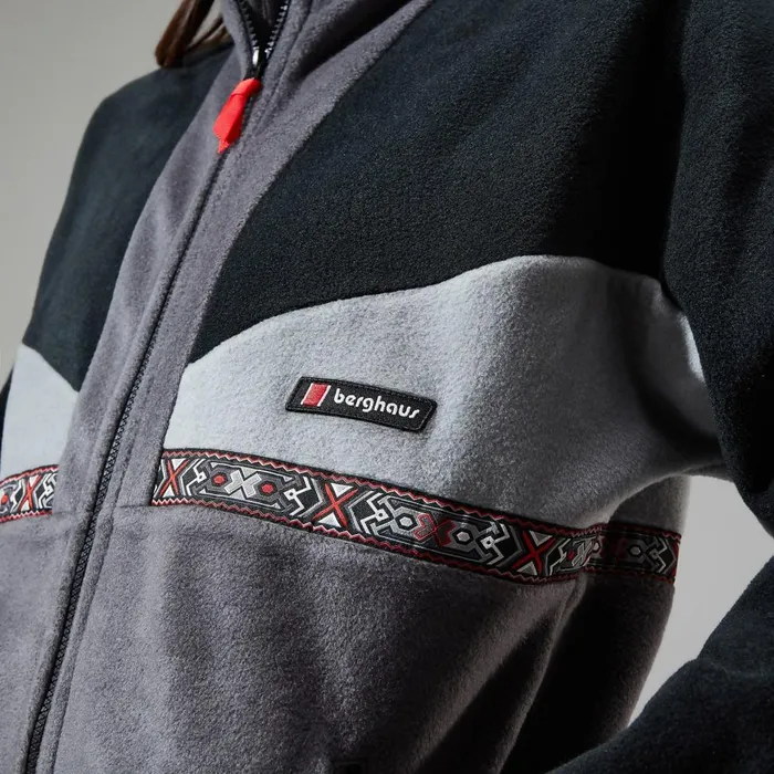 Fleece MenWomen Berghaus Tramantana 91 Fleece Jacket 8211 BlackGrey