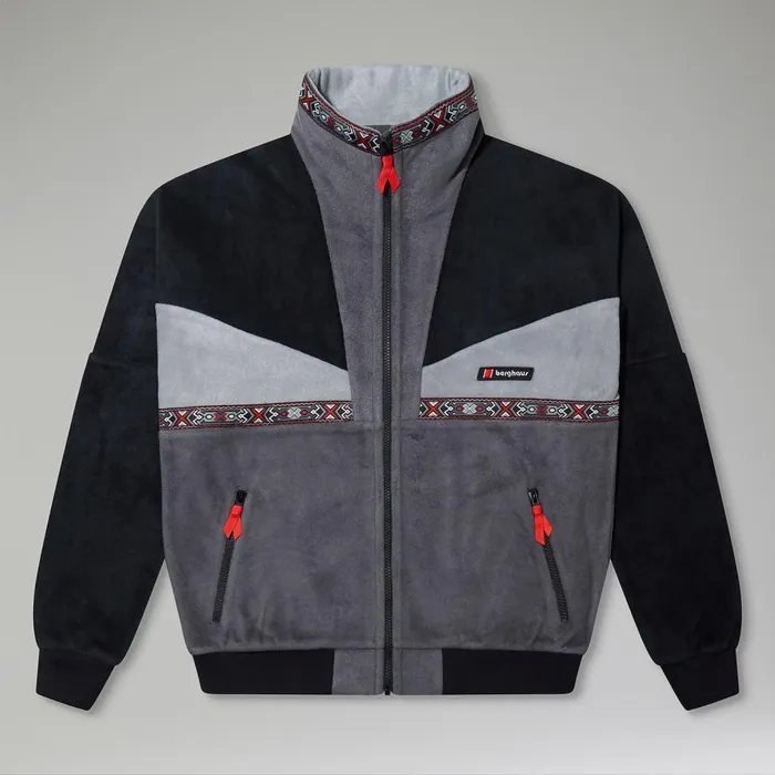 Fleece MenWomen Berghaus Tramantana 91 Fleece Jacket 8211 BlackGrey