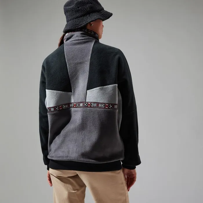 Fleece MenWomen Berghaus Tramantana 91 Fleece Jacket 8211 BlackGrey