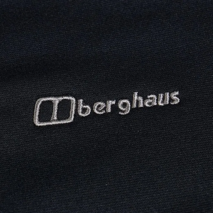 Fleece Women Berghaus Fadley Half Zip Fleece 8211 Black