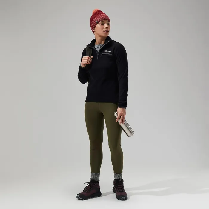 Fleece Women Berghaus Prism 20 Micro Half Zip 8211 BlackBlack Fleece Women Berghaus Prism 20 Micro Half Zip 8211 BlackBlack