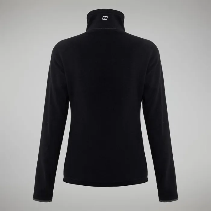 Fleece Women Berghaus Prism 20 Micro Half Zip 8211 BlackBlack Fleece Women Berghaus Prism 20 Micro Half Zip 8211 BlackBlack