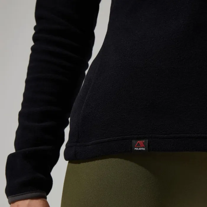 Fleece Women Berghaus Prism 20 Micro Half Zip 8211 BlackBlack Fleece Women Berghaus Prism 20 Micro Half Zip 8211 BlackBlack