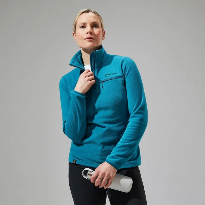Fleece Women Berghaus Prism 20 Micro Half Zip Polartec Fleece 8211 Turquoise Fleece Women Berghaus Prism 20 Micro Half Zip Polartec Fleece 8211 Turquoise