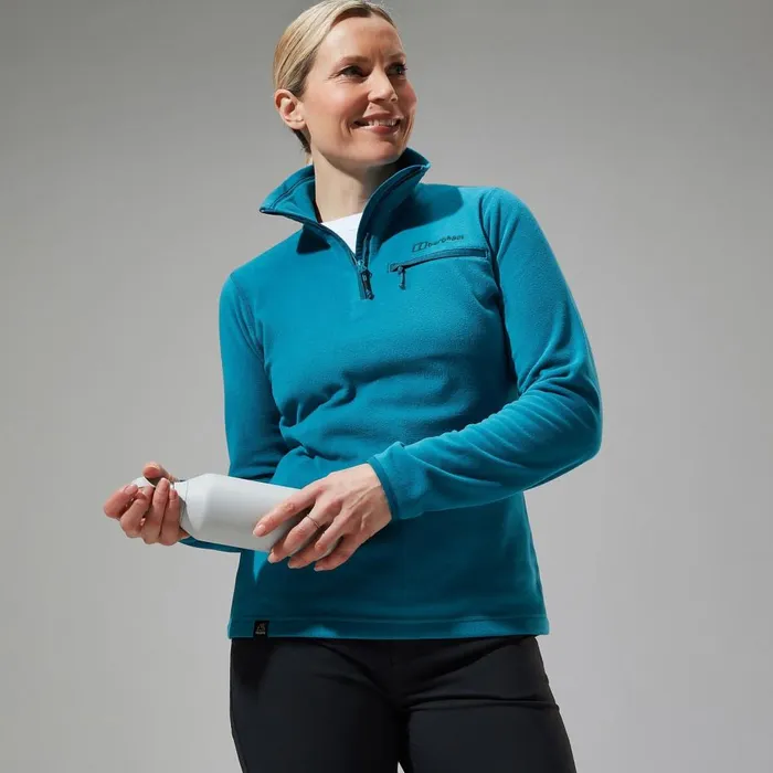 Fleece Women Berghaus Prism 20 Micro Half Zip Polartec Fleece 8211 Turquoise Fleece Women Berghaus Prism 20 Micro Half Zip Polartec Fleece 8211 Turquoise