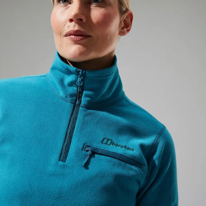 Fleece Women Berghaus Prism 20 Micro Half Zip Polartec Fleece 8211 Turquoise Fleece Women Berghaus Prism 20 Micro Half Zip Polartec Fleece 8211 Turquoise