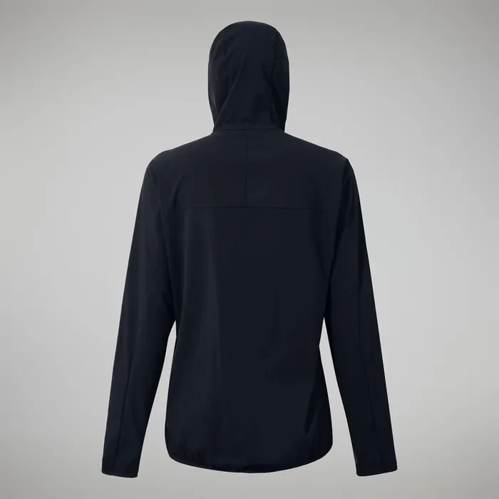 Fleece Women Berghaus Urban Arrina Full Zip Hooded Jacket 8211 Black