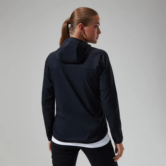 Fleece Women Berghaus Urban Arrina Full Zip Hooded Jacket 8211 Black