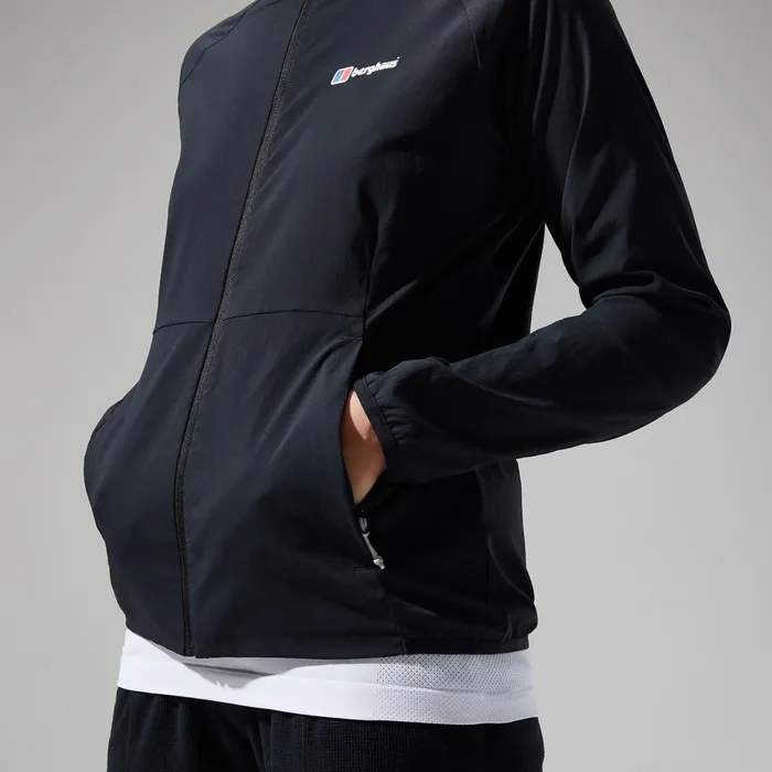 Fleece Women Berghaus Urban Arrina Full Zip Hooded Jacket 8211 Black