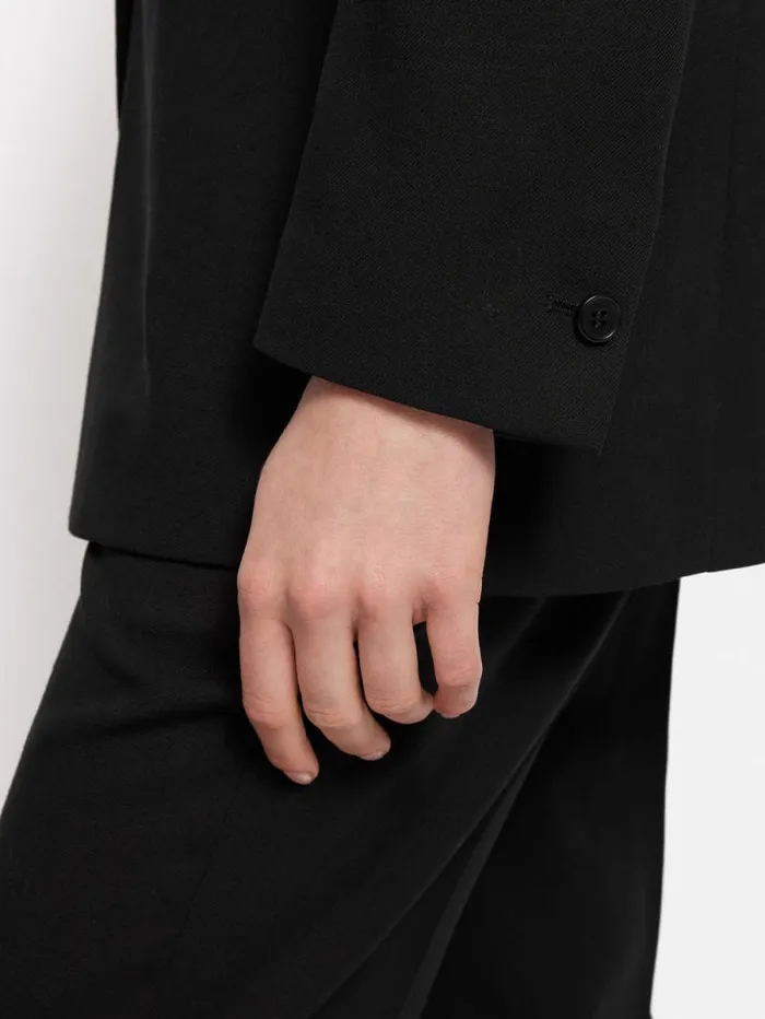 Fluid Twill Knox Blazer Black Women Jigsaw Coords