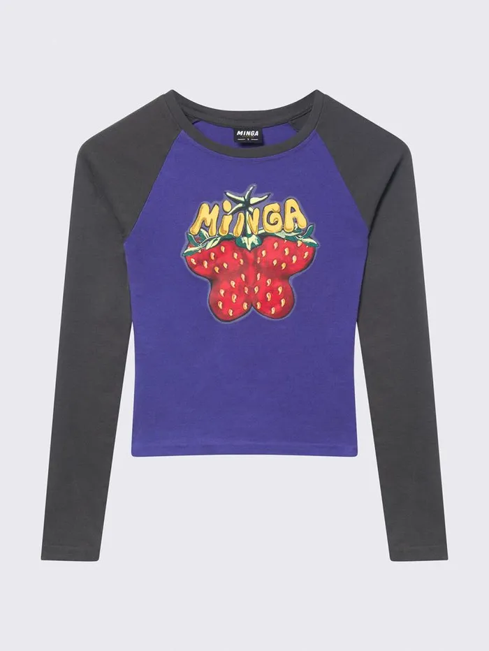 Flyberry Raglan Long Sleeve Top Women Minga London Tops and TShirts