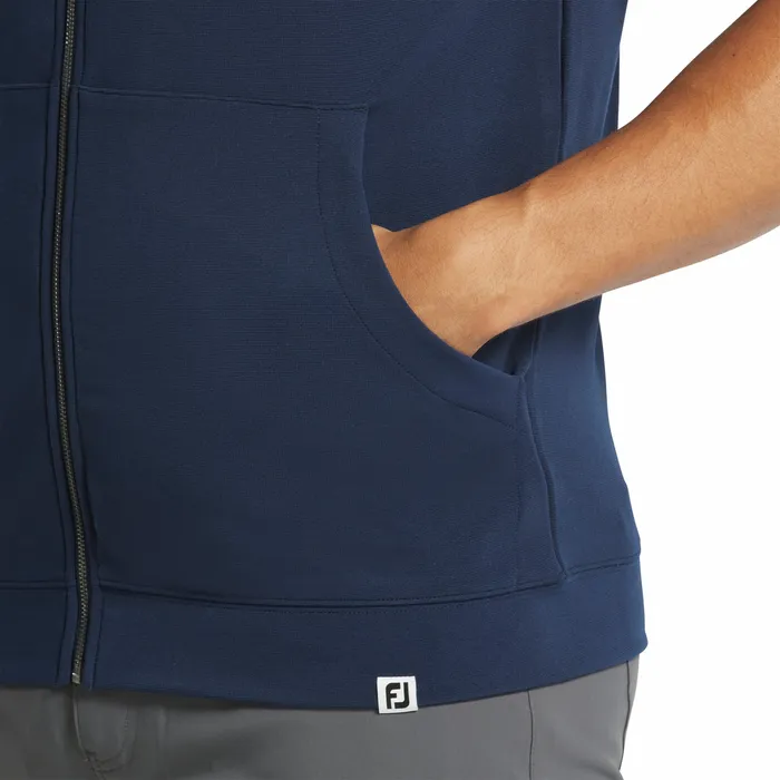 FootJoy FullZip Hoodie Vest Men Base MidLayers