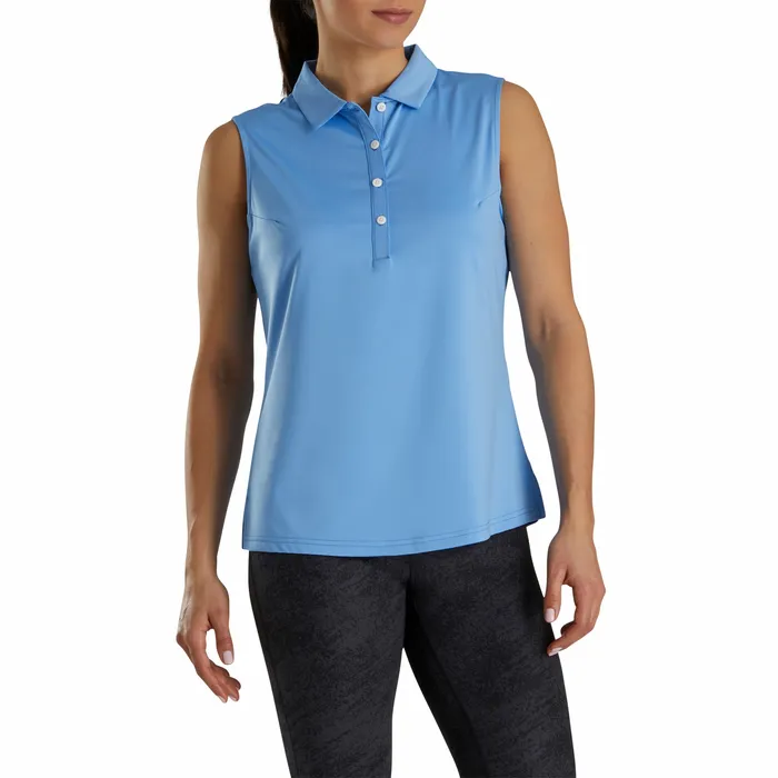 FootJoy Solid Lisle Self Collar Women Women Shirts