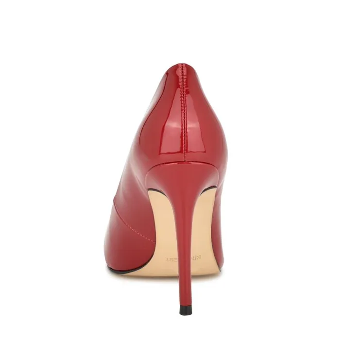 Fresh Pointy Toe Pumps Red Patent Women Nine West Heels Fresh Pointy Toe Pumps Red Patent Women Nine West Heels