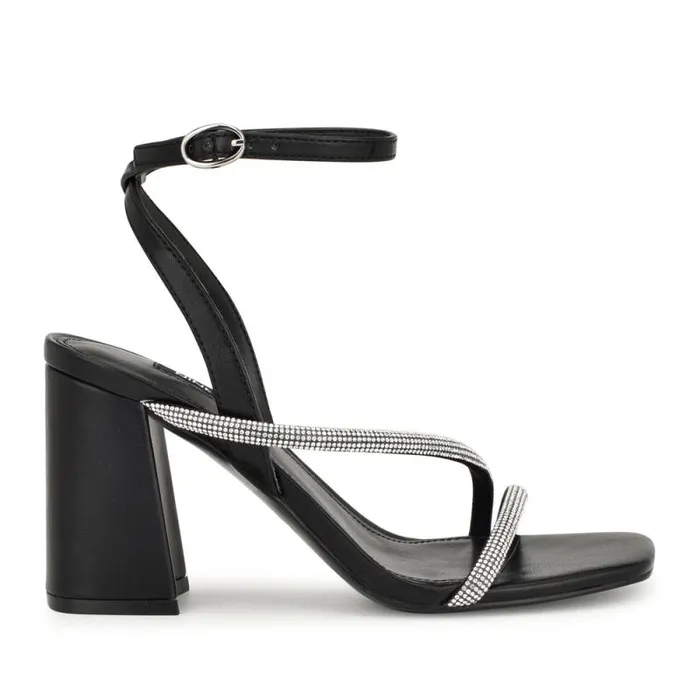 Gaden Ankle Strap Sandals Blackblack Women Nine West Sandals