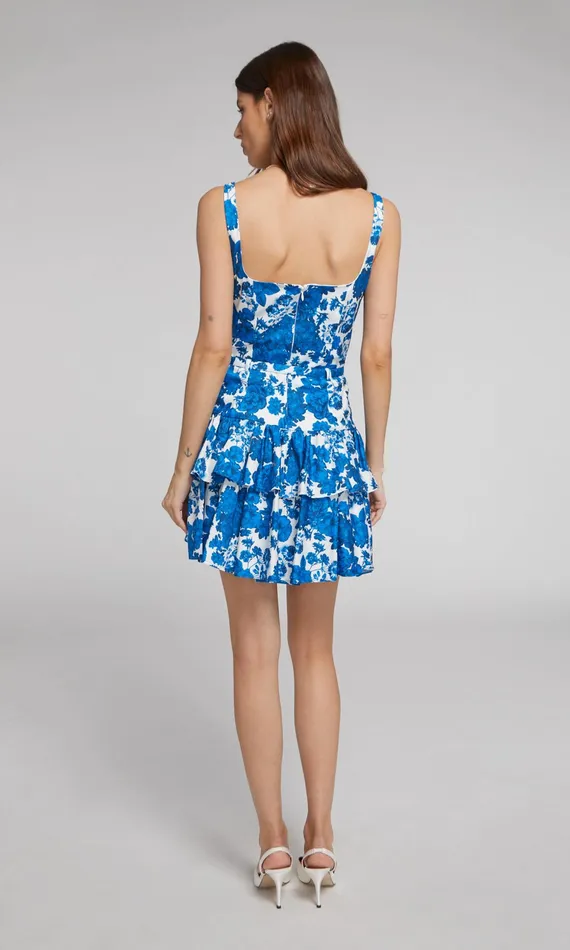Generation Love Clothing Dresses Cosette Dress Blue Floral Fantasy 8211 Women