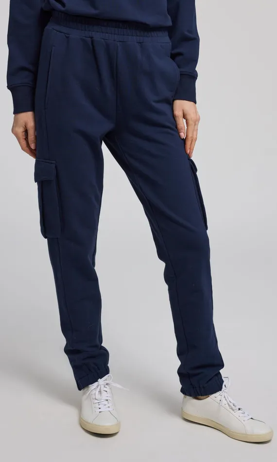 Generation Love Clothing Pants Chandra Fleece Sweatpants French Navy 8211 Women