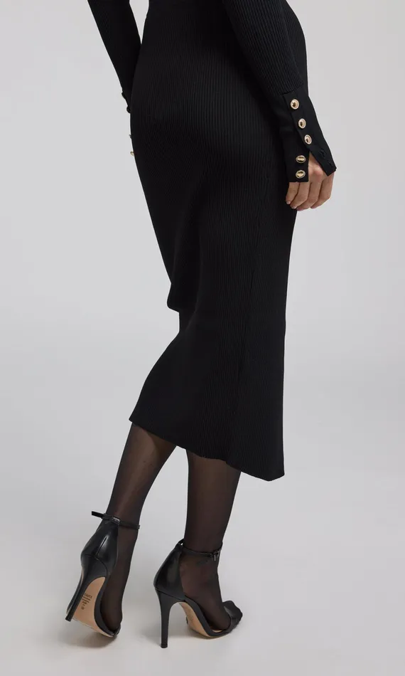 Generation Love Clothing Skirts Addie Rib Skirt Black 8211 Women