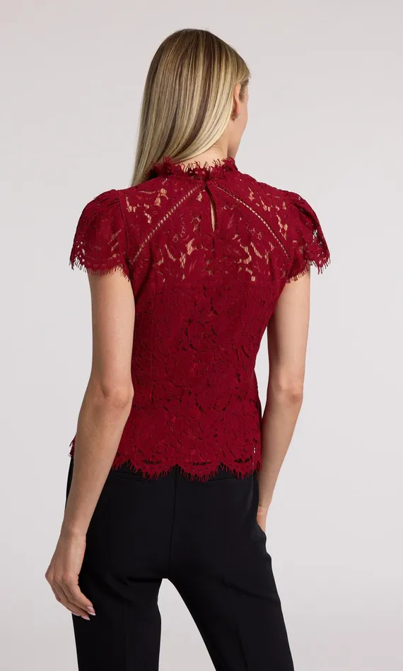 Generation Love Clothing Tops Ambrose Lace Top Scarlett Scarlett 8211 Women