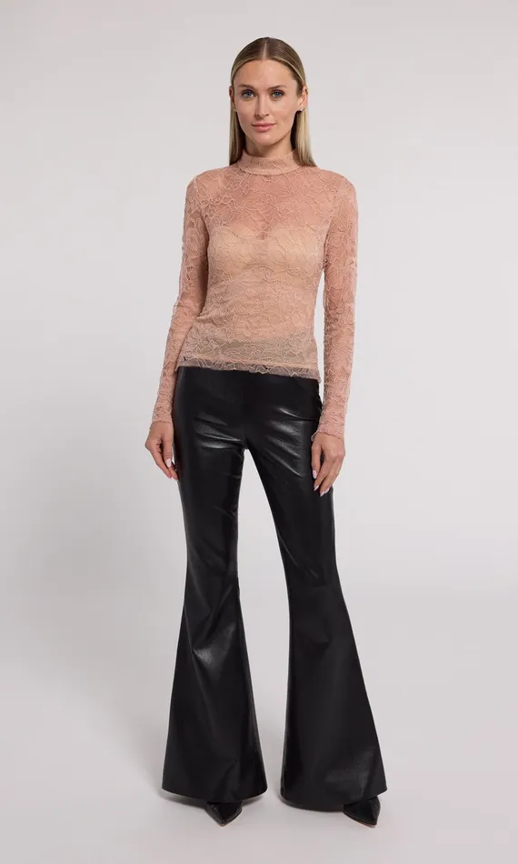 Generation Love Clothing Tops Marielle Lace Top Blush 8211 Women