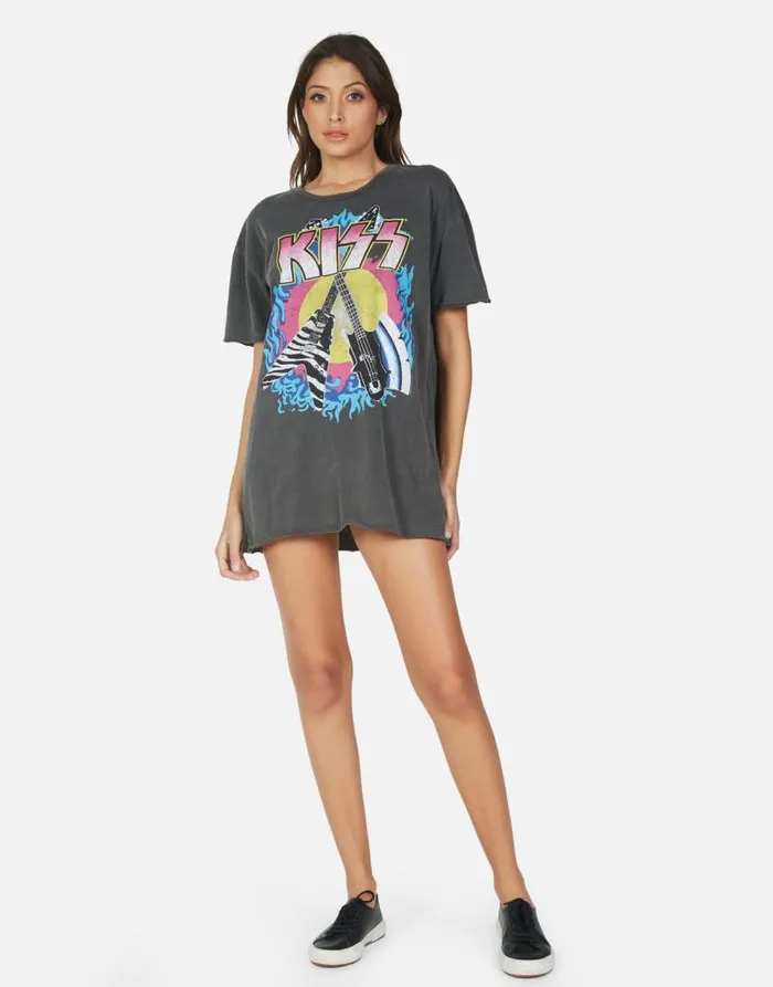 Geneva KISS Animalize Pigment Black Women Lauren Moshi Dresses