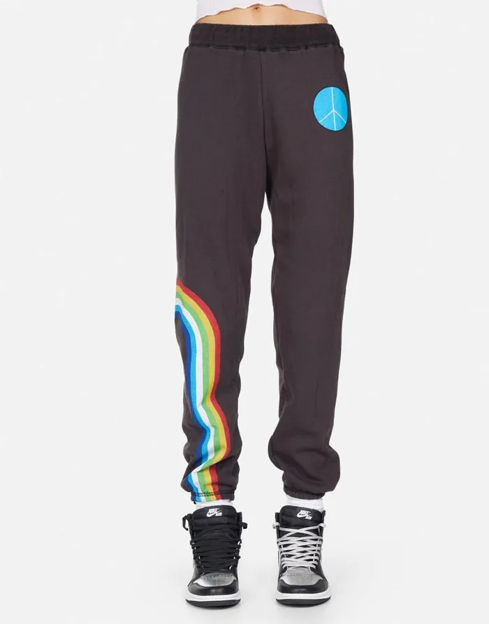 Gia Peace Ray Onyx Women Lauren Moshi Long Sweatpants
