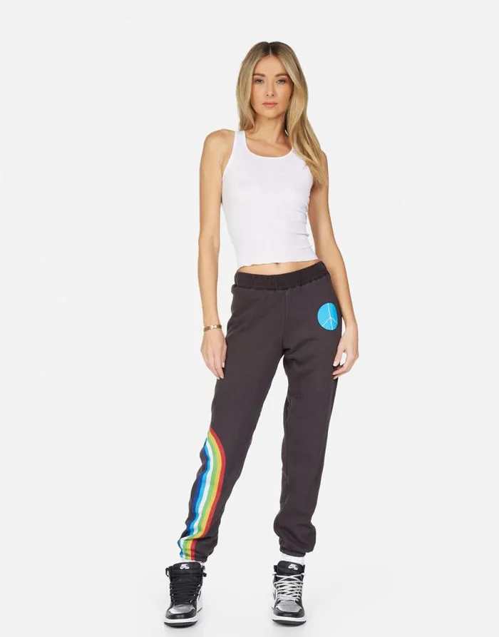 Gia Peace Ray Onyx Women Lauren Moshi Long Sweatpants