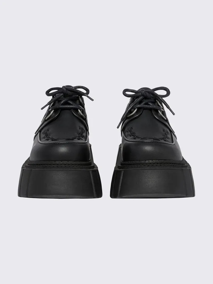 Gig Black Creeper Shoes Women Minga London Shoes