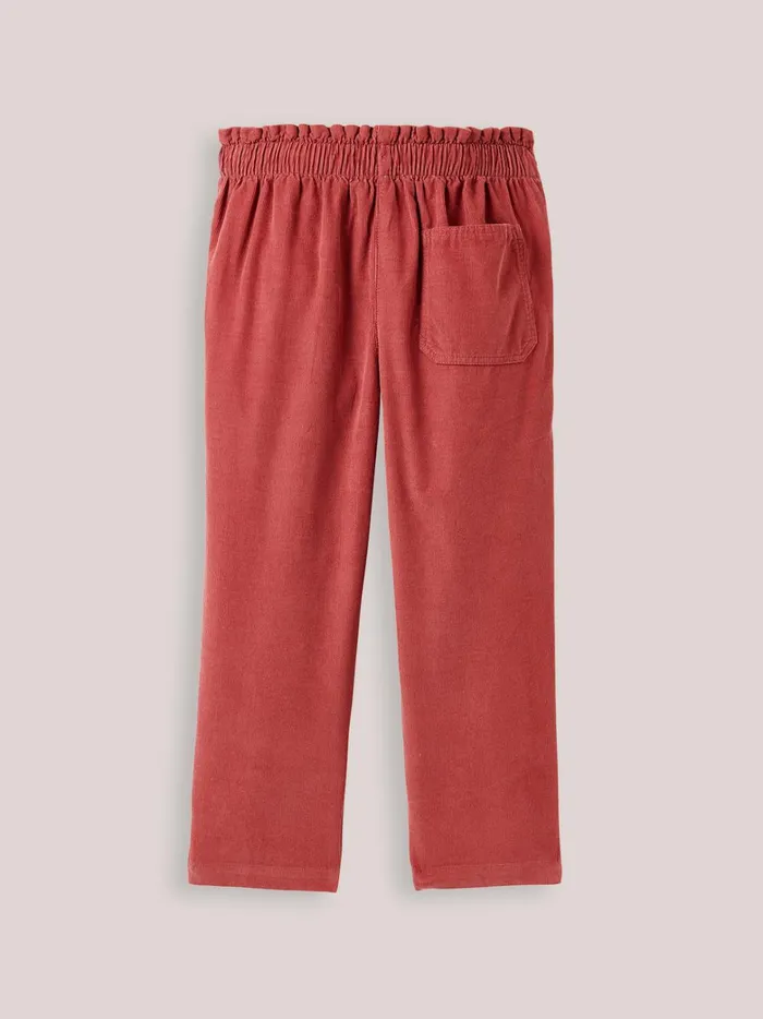 Girls Clothing Cyrillus Corduroy WideLeg Trousers Blush